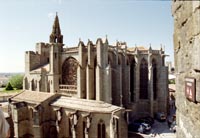 Вид на кафедральный собор с крепостной  стены
