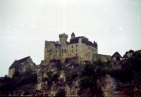 Chateau de Beynac - вид из долины
