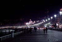 Promenade des Anglais вечером