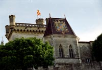 Замок в центре города