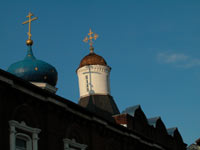 Кресты Крестовоздвиженского собора Брусенского монастыря