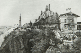 1857 - By August Karstein (Bruno P. Kremer: Das Siebengebirge) [Public domain], via Wikimedia Commons